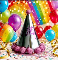 Birthday Hats Kids Adults Funny Style