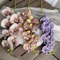 Wholesale Artificial Phalaenopsis Faux Flowers for Home Wedding Hotel Party Garden Decoration