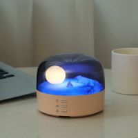 Crescent - Shaped Bluetooth Speaker Night Light