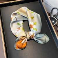 Silk-textured Headscarf