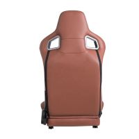 Fashionable Racing With Slider Brown Leather