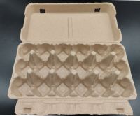 PTPACK Natural Pulp Egg Cartons 18