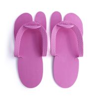 Pink EVA Disposable Pedicure Slippers for Nail Salon