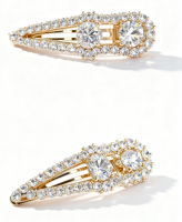 Fashion Geometric Gem Hair Clip