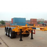 20ft Container Chassis Container Semi Trailer