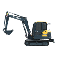 Good Price hyundai 5.5 ton Crawler Excavator HX55N