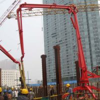 Building Equipment Concrete Placing Pouring Machine Concrete Boom