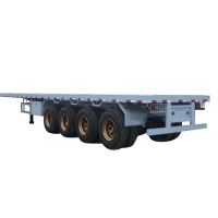 4 Axles Flatbed Semi-trailer with Lowest Price