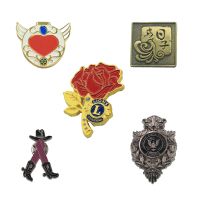 Customized Metal Badge, School Emblem, Company