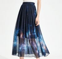 Stellar Wander Chiffon Gown