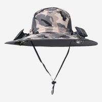 Instant Cool Fishing Hat with Solar Fan