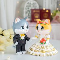 Hap Wendy Cat Wedding Figure Together Forever Series Figure Toy Lover Gift