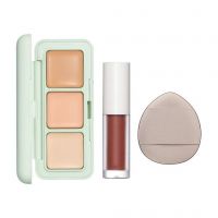 Concealer + Lip Glaze Three-color Concealer