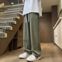 Draped Parachute Pants, Casual Trousers For