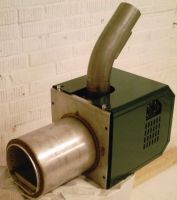 Wood pellet burner