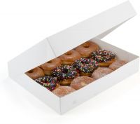 Wholesale Custom Donut Box with Window Budget-friendly Option Providing Enhanced Bakery Packaging Solutions