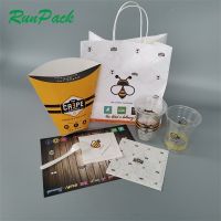 Eco-Friendly Custom Brown Kraft Food