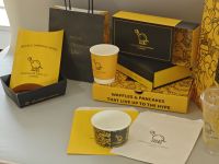 Custom Logo Design Printing Disposable Double