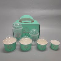 Take-Away Paper Cake Box Window