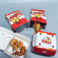 Custom Logo Greaseproof To Go Aluminum