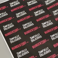 Food Grade Waxed Paper Customize Logo