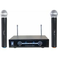 UHF DUAL FIXED FREQUENCY  WIRELESS MICROPHONE