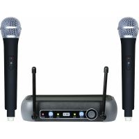 UHF Dual Channels Wireless Microphone