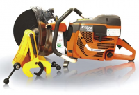 Portable Petrol Rail Cutting Machine Track