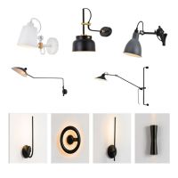 Modern Design Wall Lamps Lights Indoor Led Lamps Hotel Villa Project Decorative Resin High Quality Home Art 220v