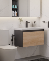 HERA 40 Vanity Cabinet Pine