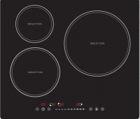 60cm 3 Zone Induction Hob