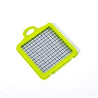 1/4‘’Replacement Chopper Blade, Commercial Vegetable Chopper Dicer Stainless Steel Blade and Pusher Block for Fruit Cutting Machine Tomato onion French Fries Cutter