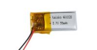Polymer lithium battery 3.7V 300mAh 55mAh