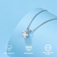 Luxury Moissanite Pendant For Women Real