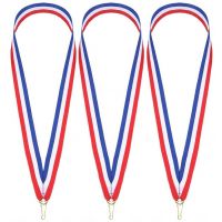 Sport Quick Dry Lanyard Moisture Wicking Breathable Comfort Fabric Competition Medal Lanyard for Gym Fitness Challenge Events