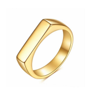 Fashion Minimalist Style Stainless Steel Ring