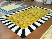 Handmade Spiked carpet wool material thickness 11-12mm