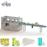 Toilet Roll Wrapping Machine for 6/12/24 Packs | PLC Control