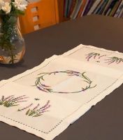 HAND EMBROIDERED TABLECLOTH