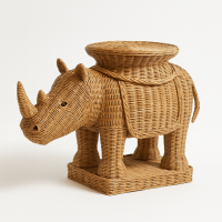 PN12 Rattan Coffee Side Table Safari