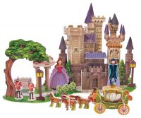 3D paper puzzle-cinderella