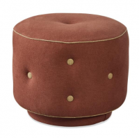Round swivel ottoman