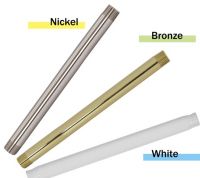 12 Inch Extension Downrod for Ceiling Fans, 1/2Ã¢ï¿½ï¿½ and 3/4 " with doubled threaded ends finish