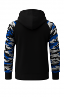 New Style Camo Sleeve Bulk Cotton Pullover Hoodie for Global Buyers Unisex Styles Available