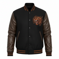 High Selling New Design Quality OEM Bomber European US Sizes Customized Plus Size 1.5mm Thickened Lambskin Men Genuine Leather Jackets