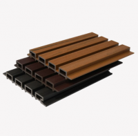 Wooden wall panel for exterior wall panel WPC material