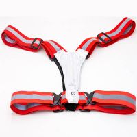 LED Reflective Safety Vest Water proof for Traffic Control, Rescue, and Hazard Warning - Elastic Polyester, High-Visibility, Affordable, OEM Available