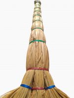 Sorghum Broom Three Rayed Five Stitched