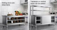 Commercial Stainless Steel Preparation Cabinet &acirc