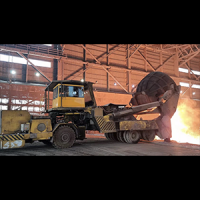 Slag Pot Carrier For Steel Mill